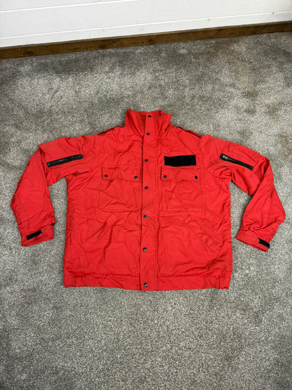 Ex Police Red PSU Riot Training Jacket Derby Unitex Public Order