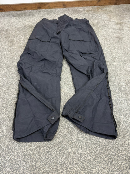 Ex Police 2 Piece Coverall PSU Flame Retardant Riot Suit LARGE - Badged