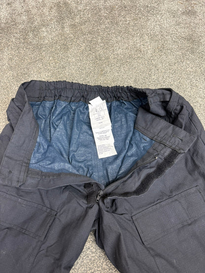 Ex Police 2 Piece Coverall PSU Flame Retardant Riot Suit LARGE - Badged