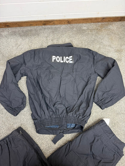 Ex Police 2 Piece Coverall PSU Flame Retardant Riot Suit LARGE - Badged