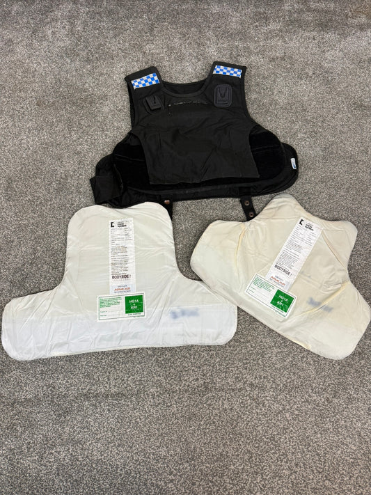 Ex Police Mehler Body Armour Vest Female Anti Stab & Ballistic HG1A & KR1 Security - Small