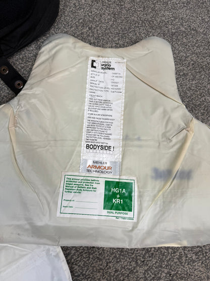 Ex Police Mehler Body Armour Vest Female Anti Stab & Ballistic HG1A & KR1 Security - Small