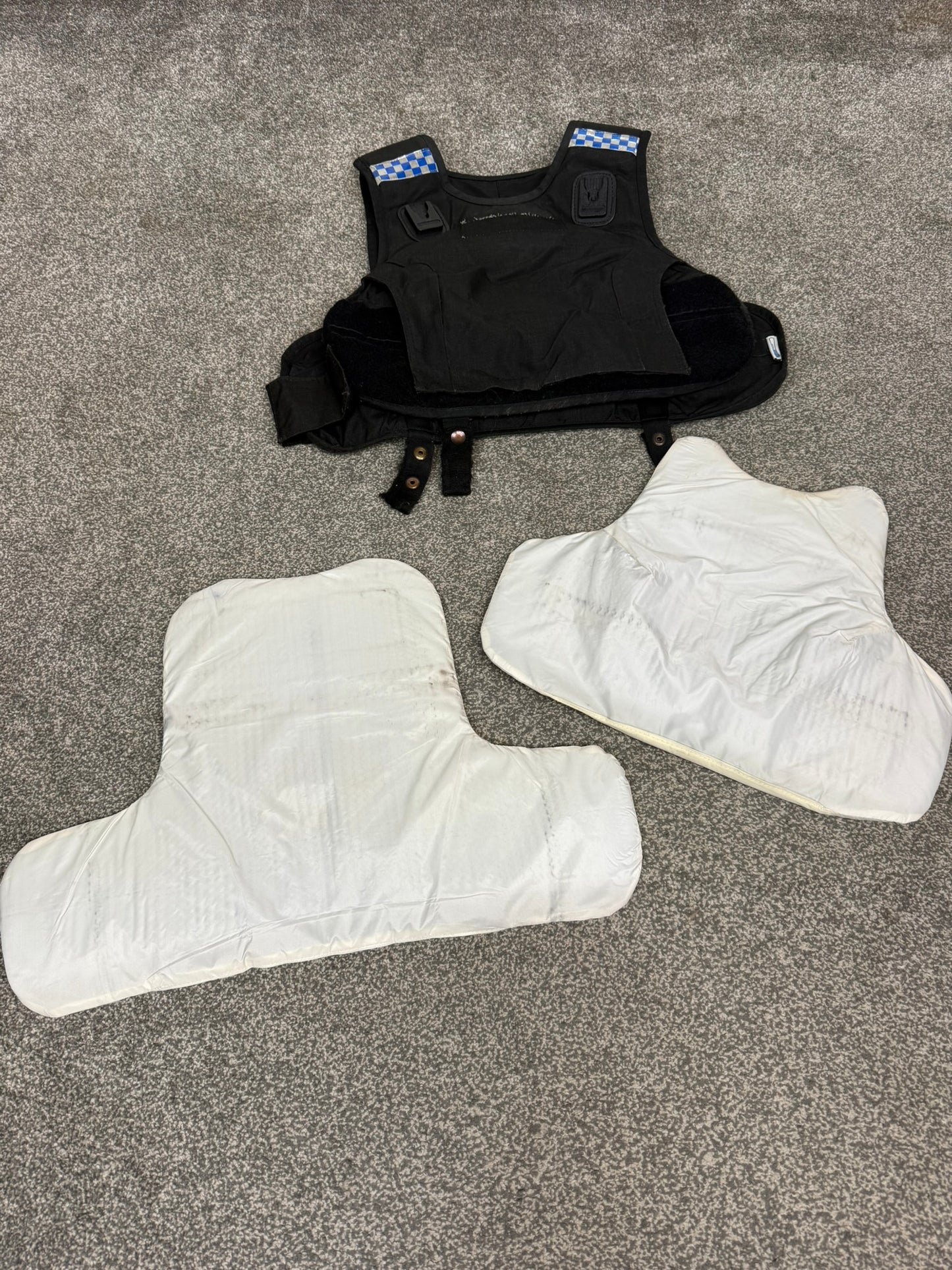 Ex Police Mehler Body Armour Vest Female Anti Stab & Ballistic HG1A & KR1 Security - Small