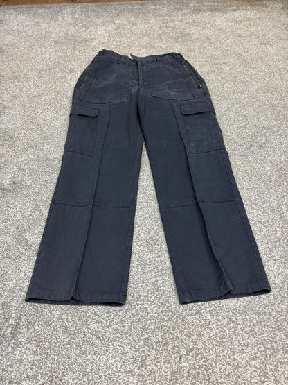 Ex Police Cargo Trousers FEMALE Black Heavy Duty Work Uniform Security Patrol - Grade 1