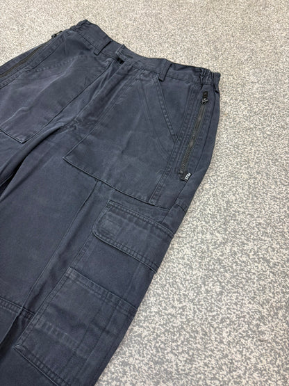 Ex Police Cargo Trousers FEMALE Black Heavy Duty Work Uniform Security Patrol - Grade 1