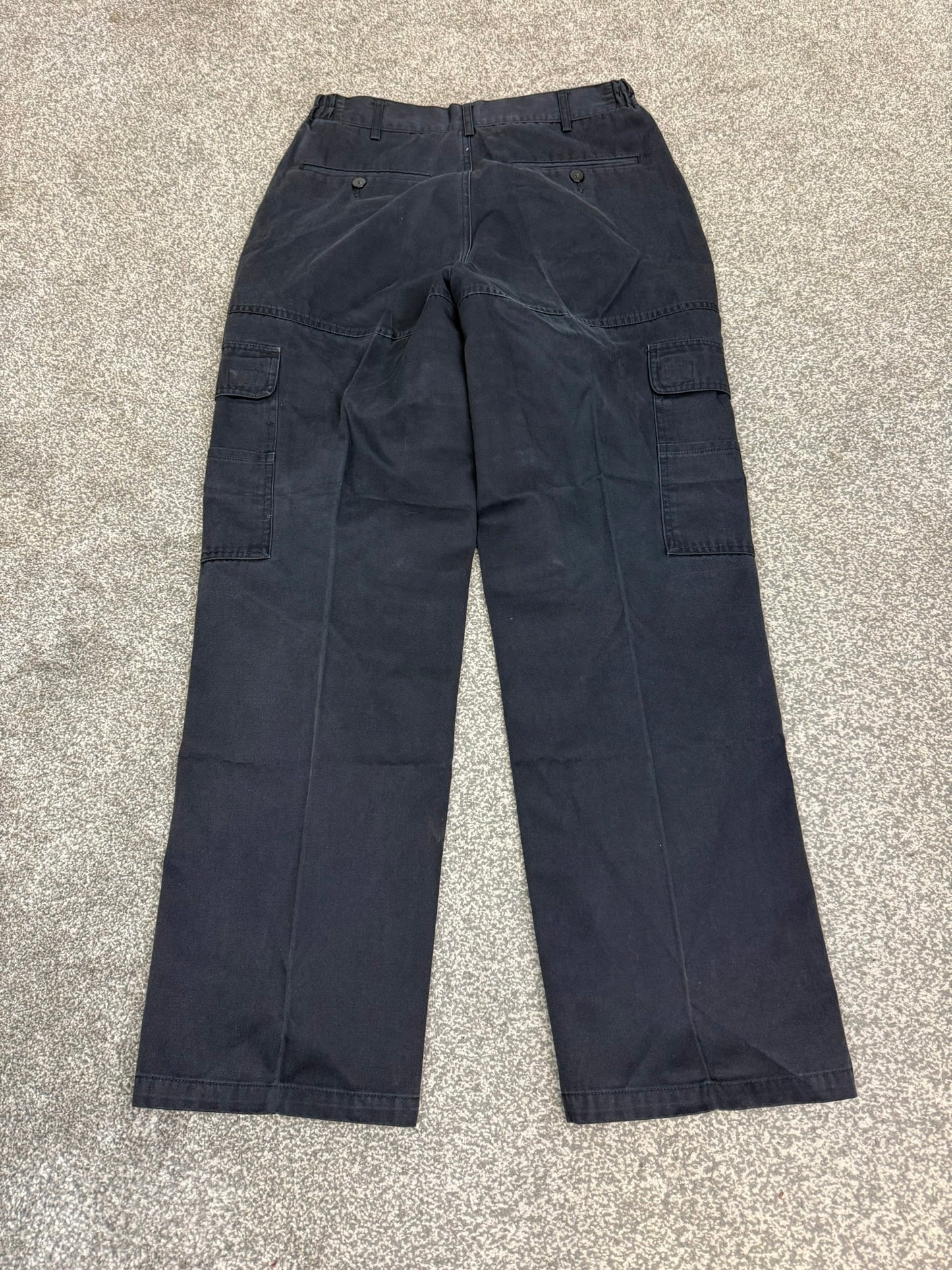 Ex Police Cargo Trousers FEMALE Black Heavy Duty Work Uniform Security Patrol - Grade 1