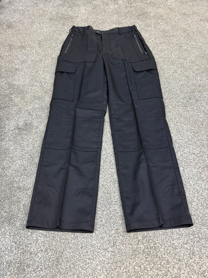 Ex Police Cargo Trousers FEMALE Black Heavy Duty Work Uniform Security Patrol - Supergrade