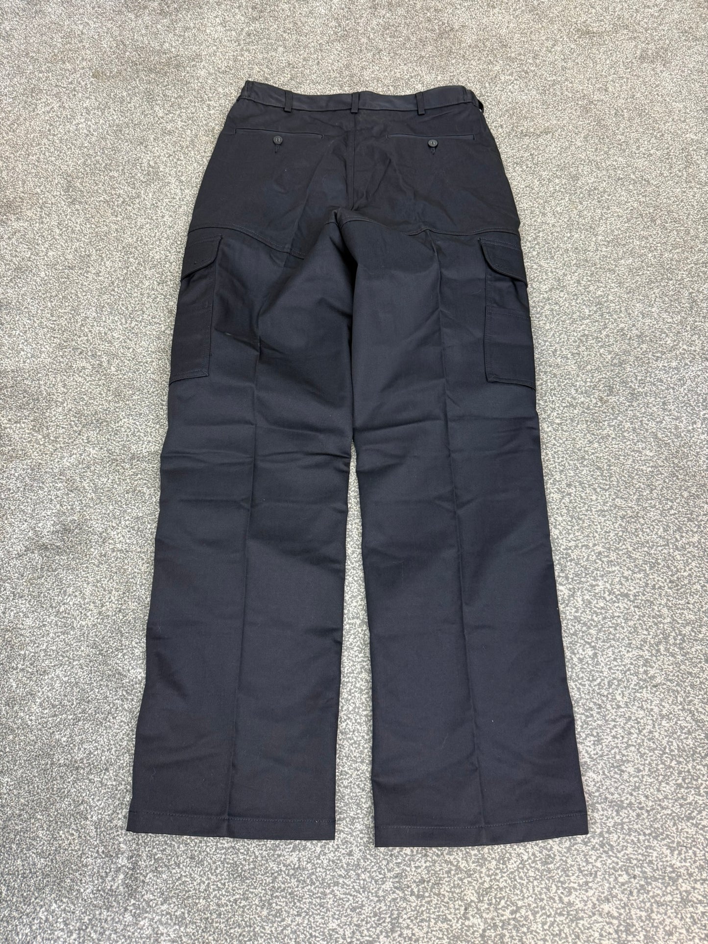 Ex Police Cargo Trousers FEMALE Black Heavy Duty Work Uniform Security Patrol - Supergrade
