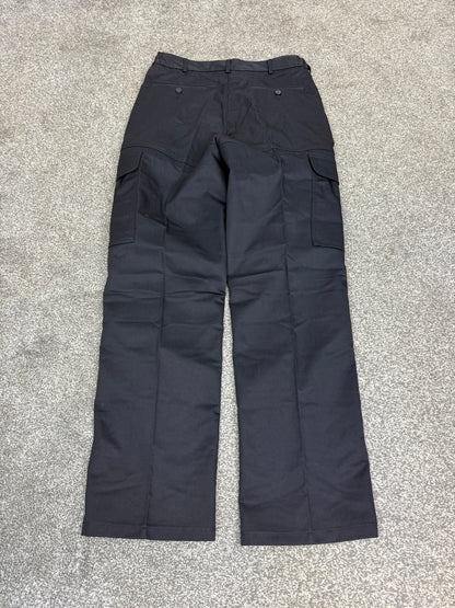 Ex Police Cargo Trousers FEMALE Black Heavy Duty Work Uniform Security Patrol - Supergrade