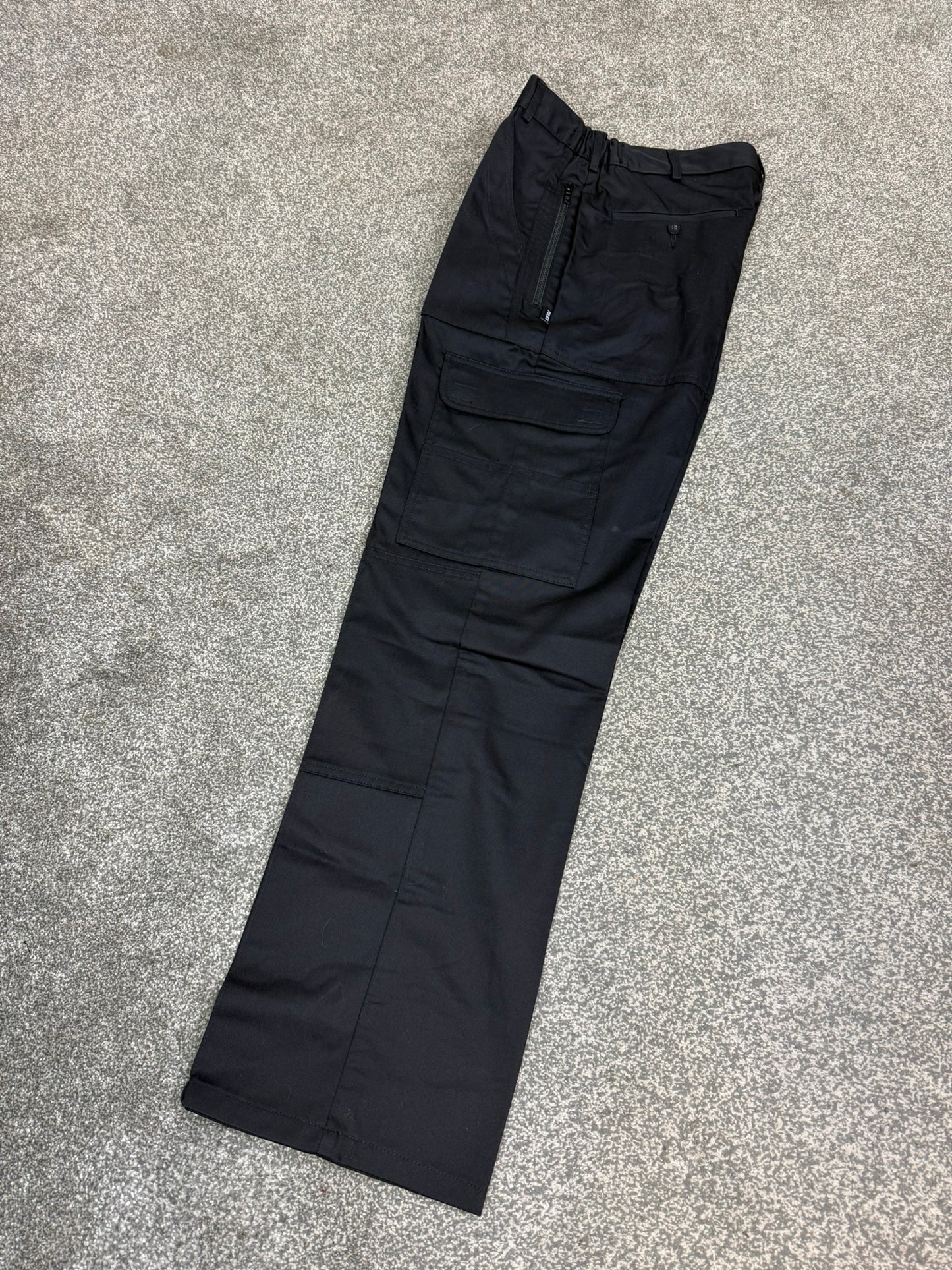 Ex Police Cargo Trousers FEMALE Black Heavy Duty Work Uniform Security Patrol - Supergrade
