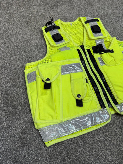 Arktis Hi Vis Utility Tac Vest LARGE Ex Police Dog Handler Security Patrol Equipment Vest