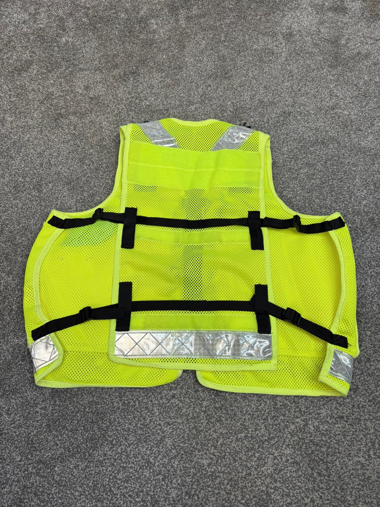Arktis Hi Vis Utility Tac Vest LARGE Ex Police Dog Handler Security Patrol Equipment Vest