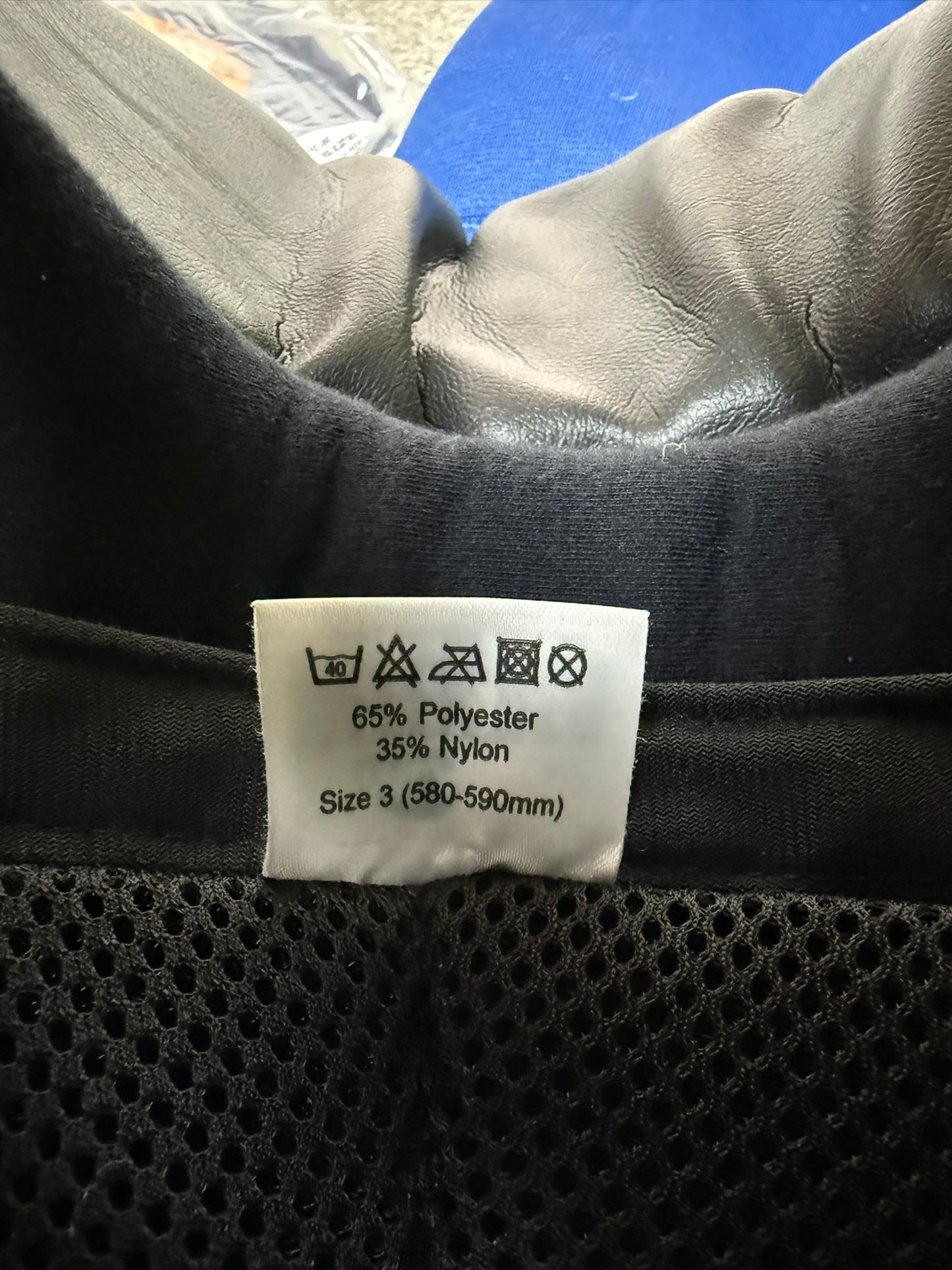 Ex Police Defender Riot Helmet Hood & Bag TV Film Collectable Display 58-59cm