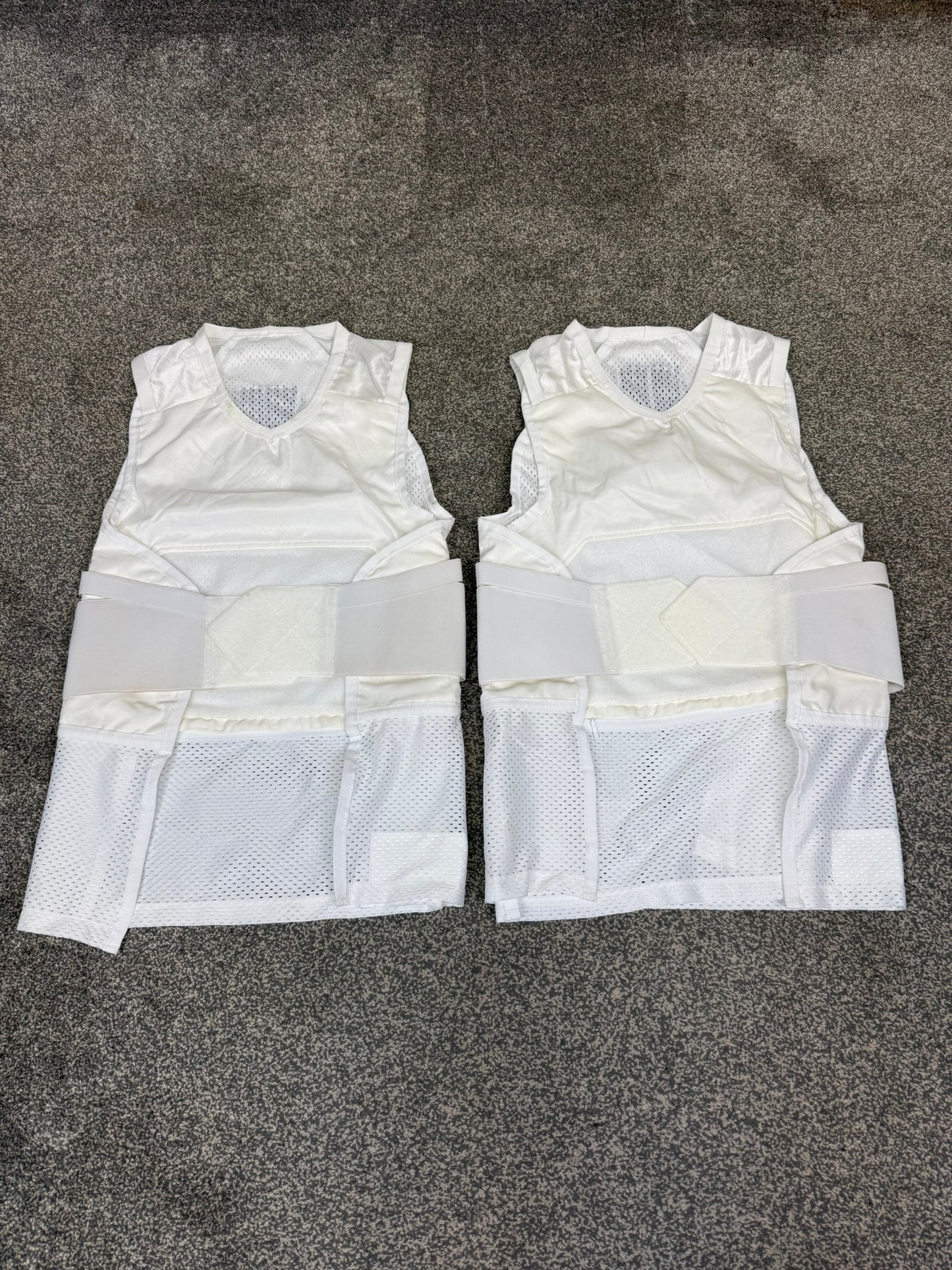 2x Ex Police Aegis Covert Body Armour Cover Vests Security Film TV