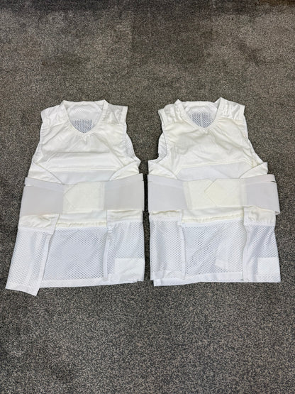 2x Ex Police Aegis Covert Body Armour Cover Vests Security Film TV