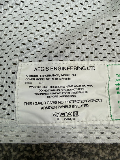 2x Ex Police Aegis Covert Body Armour Cover Vests Security Film TV