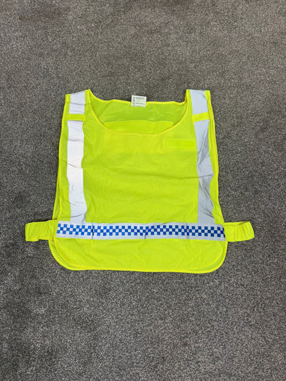 Ex Police Hi Vis Mesh Tabard Bib Vest BADGED TV Film Uniform Display