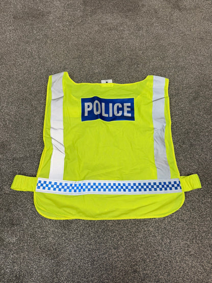 Ex Police Hi Vis Mesh Tabard Bib Vest BADGED TV Film Uniform Display
