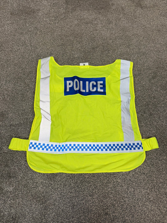 Ex Police Hi Vis Mesh Tabard Bib Vest BADGED TV Film Uniform Display