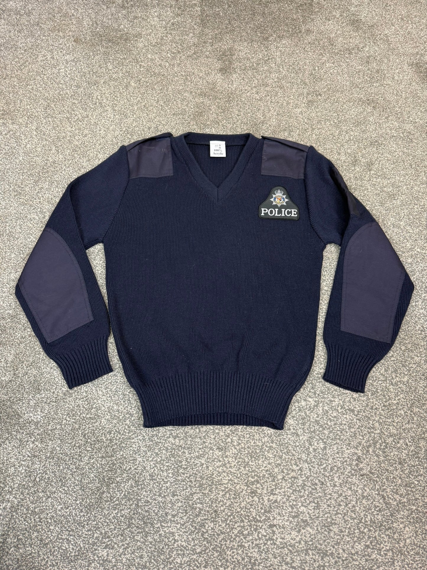 Ex Norfolk Constabulary Police Pullover Commando Wool Jumper Collector Film TV Display