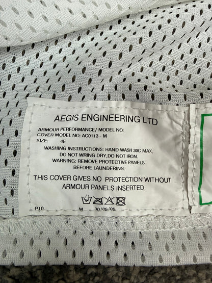 2x Ex Police Aegis Covert Body Armour Cover Vests Security Film TV