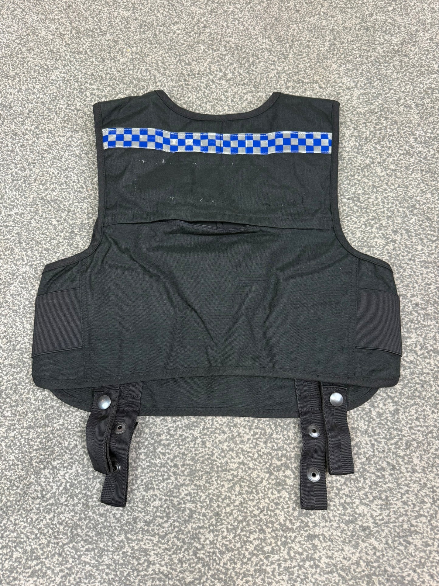 Ex Police Mehler Body Armour Vest COVER Black Security TV Film Uniform