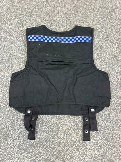Ex Police Mehler Body Armour Vest COVER Black Security TV Film Uniform