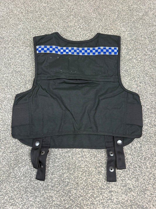 Ex Police Mehler Body Armour Vest COVER Black Security TV Film Uniform