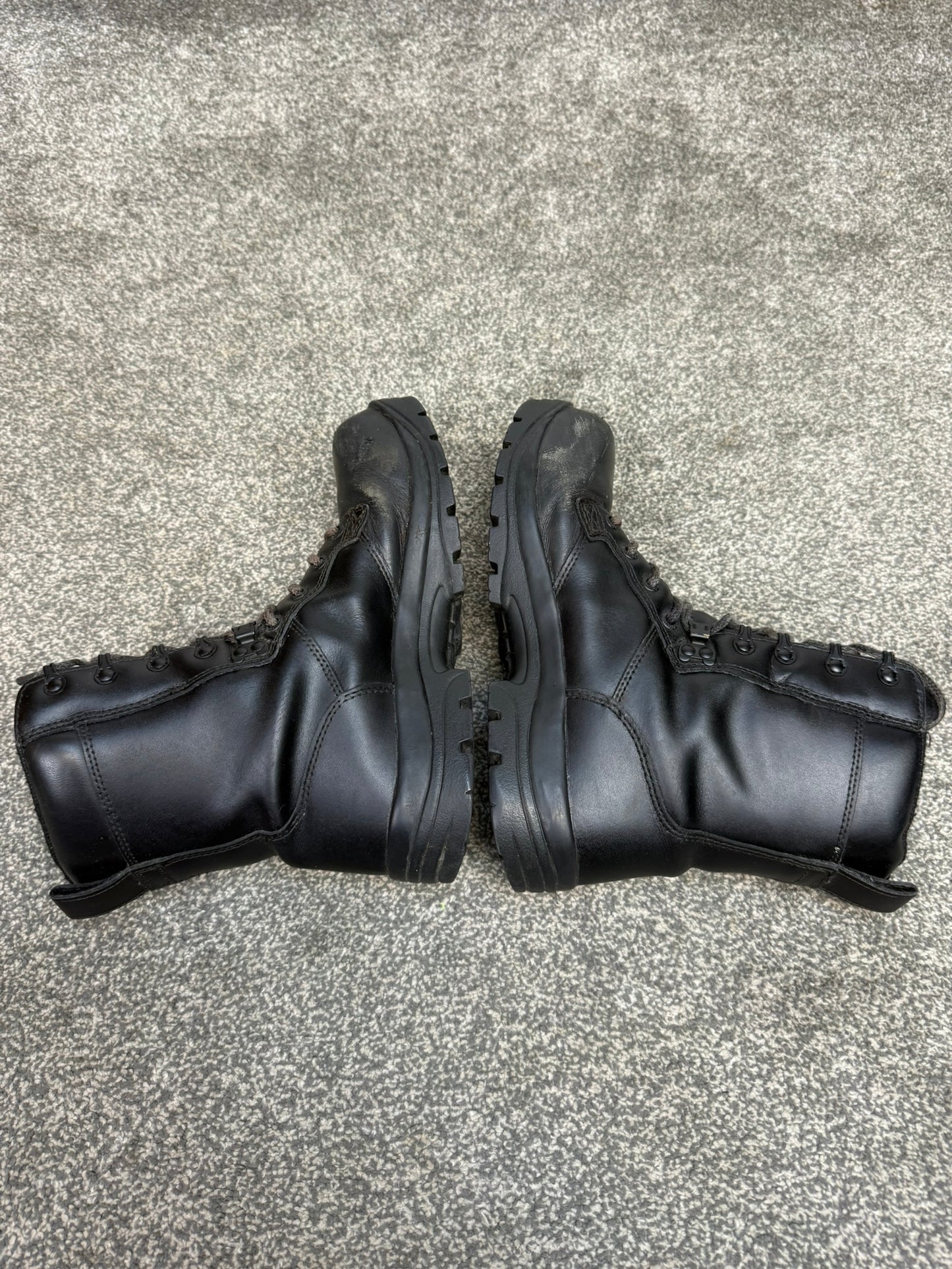 Ex Police Magnum Elite Shield Combat Boots Black Leather UK 6 Security