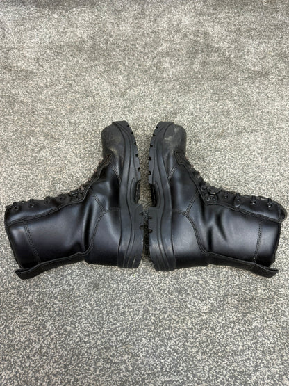 Ex Police Magnum Elite Shield Combat Boots Black Leather UK 6 Security