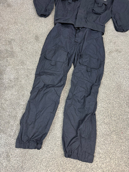 Ex Police 2 Piece Coverall PSU Flame Retardant Riot Suit LARGE - Badged