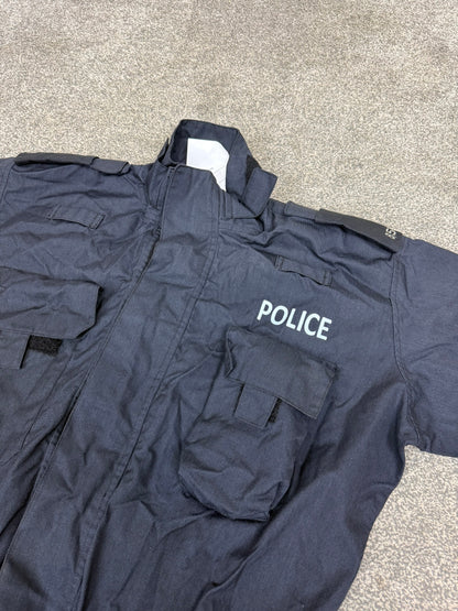 Ex Police 2 Piece Coverall PSU Flame Retardant Riot Suit LARGE - Badged