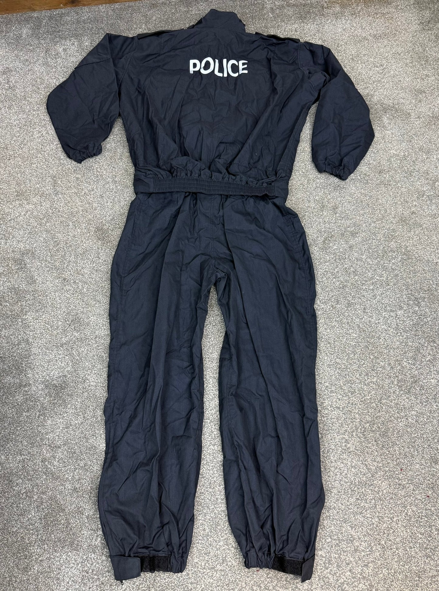 Ex Police 2 Piece Coverall PSU Flame Retardant Riot Suit LARGE - Badged
