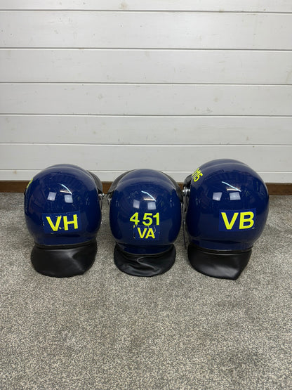 Ex Police Riot Helmet Genuine Obsolete Collectable Display Airsoft Paintball