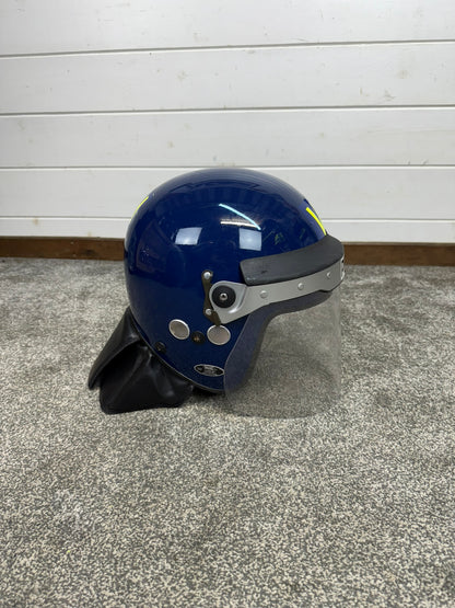 Ex Police Argus APH 05G Riot Helmet Obsolete Display Paintball 58-59cm