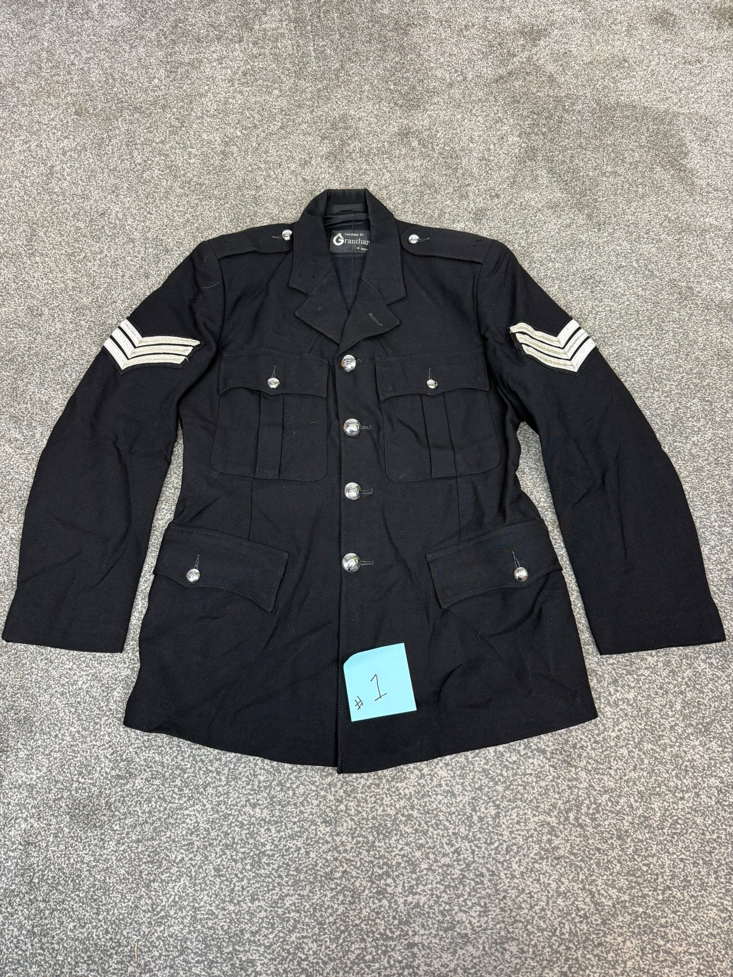 Ex Police Tunic Job Lot x5 Mixed Dress Uniform Tunic Fancy Dress Theatre Collector