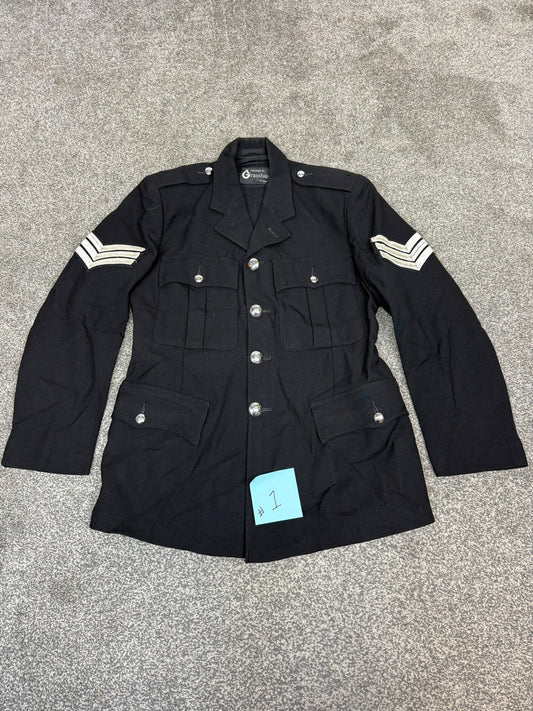 Ex Police Tunic Job Lot x5 Mixed Dress Uniform Tunic Fancy Dress Theatre Collector