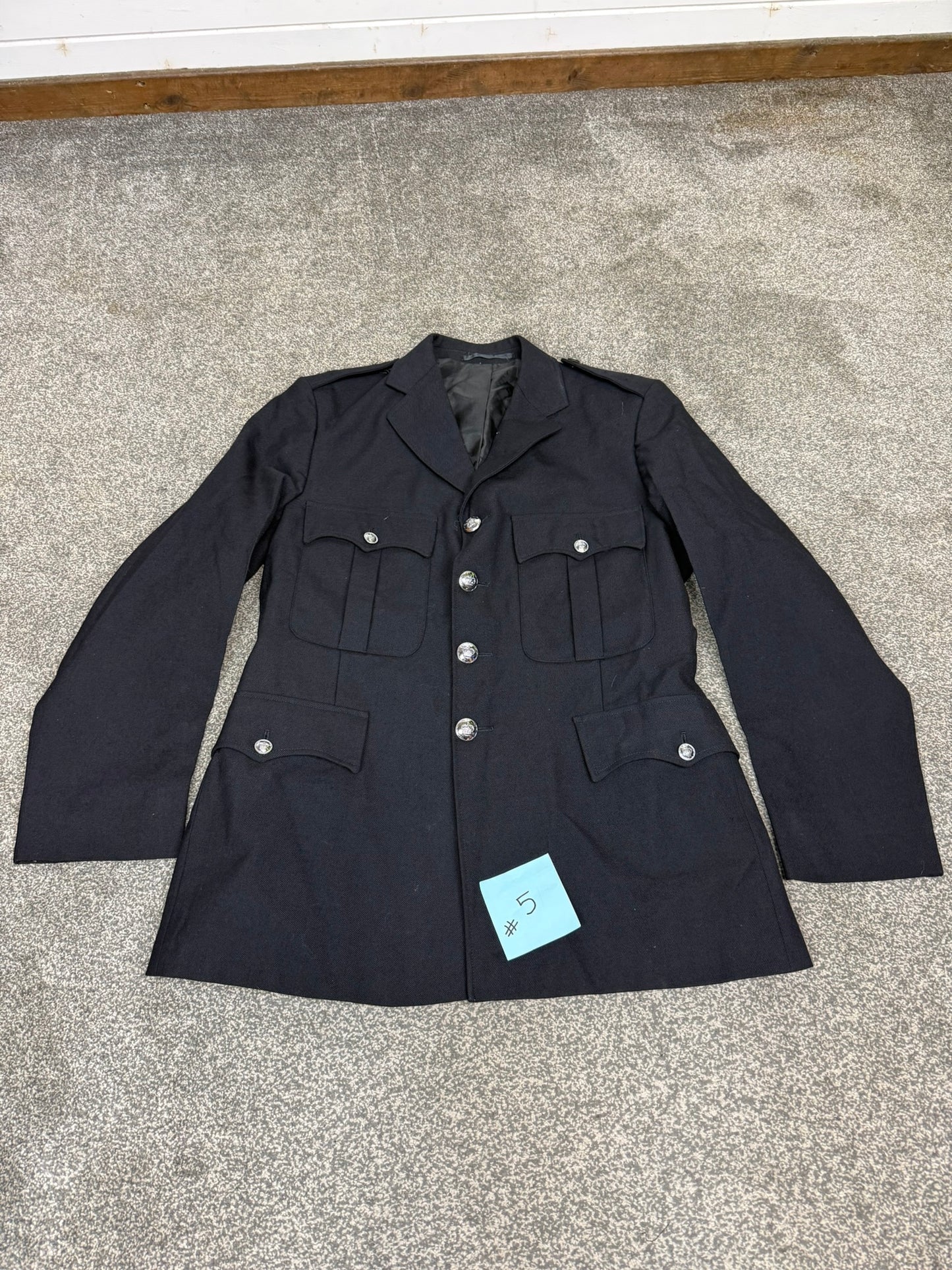 Ex Police Tunic Job Lot x5 Mixed Dress Uniform Tunic Fancy Dress Theatre Collector