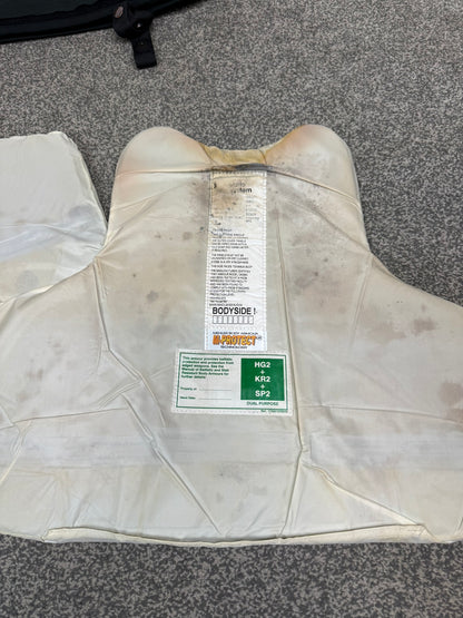 Ex Police Mehler Body Armour Vest XL Anti Stab & Ballistic HG2 / KR2 / SP2 Security