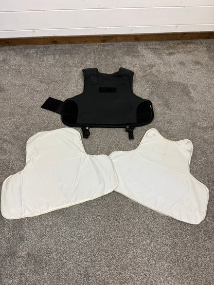 Ex Police Mehler Body Armour Vest XL Anti Stab & Ballistic HG2 / KR2 / SP2 Security