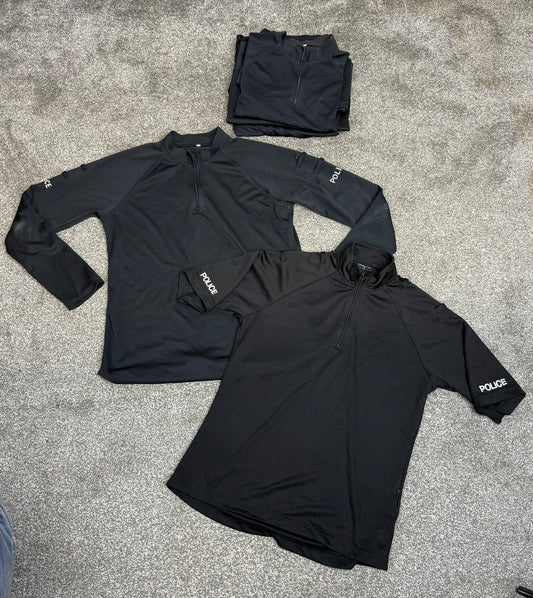 5x MIXED Ex Police Wicker T-Shirts Job Lot Bundle Film TV Uniform Display