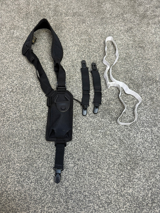 Ex Police Covert Radio Shoulder Harness Security Plain Clothes Uniform