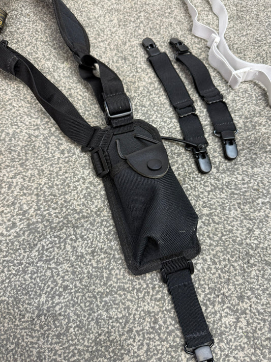 Ex Police Covert Radio Shoulder Harness Security Plain Clothes Uniform