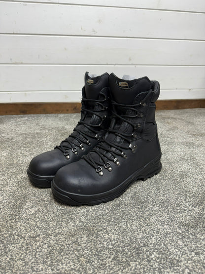 Altberg Peacekeeper P3 VS Black Leather Waterproof Combat Boots Size UK 9