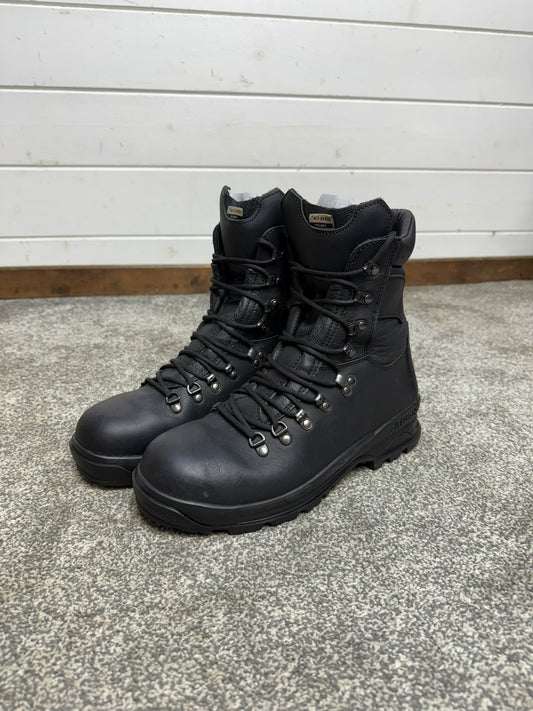 Altberg Peacekeeper P3 VS Black Leather Waterproof Combat Boots Size UK 9