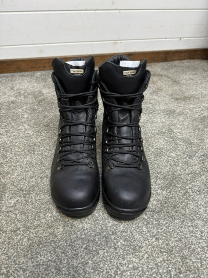 Altberg Peacekeeper P3 VS Black Leather Waterproof Combat Boots Size UK 9