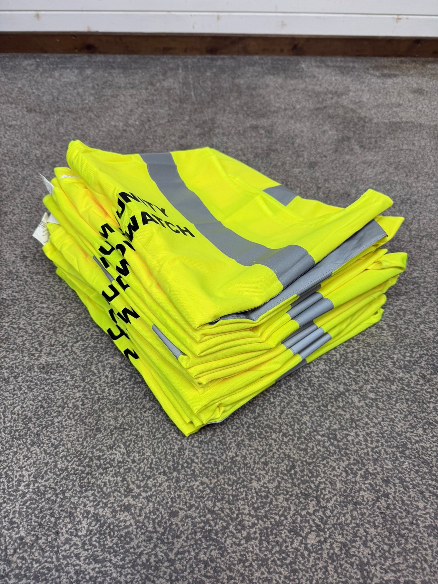 Community Speedwatch Hi Vis Vest JOB LOT x12