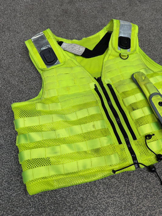 Ex Police Safariland Molle Vest Hi-Vis Tactical Utility Security Vest