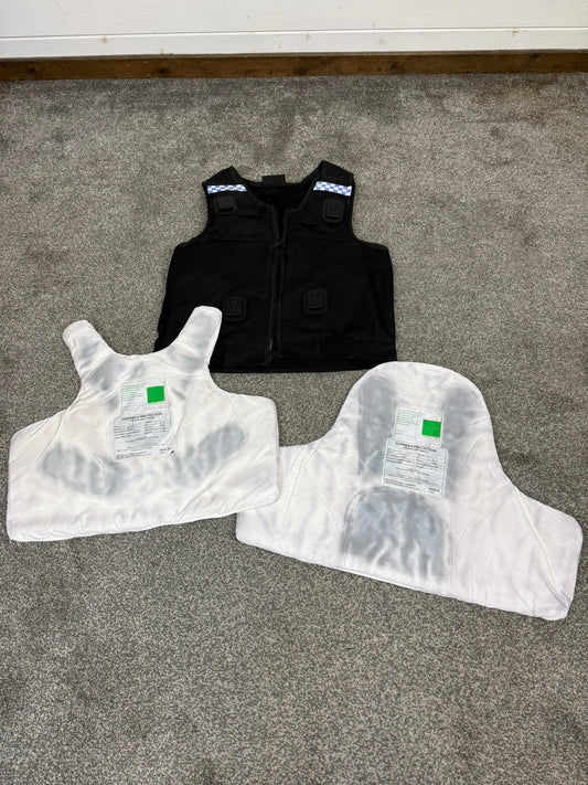Ex Police Cooneen Body Armour Vest Anti Stab & Ballistic HG1A & KR1 - LARGE
