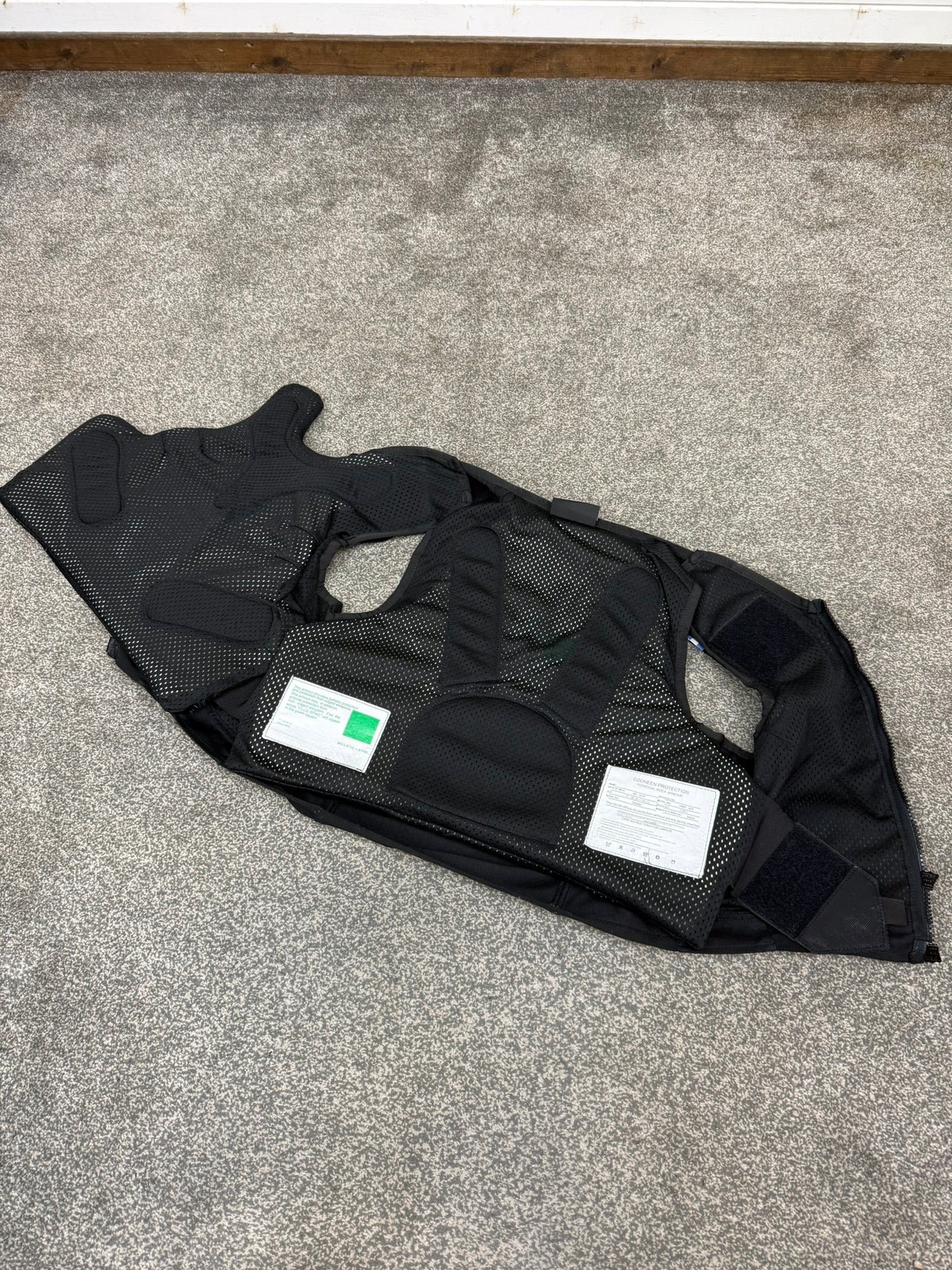 Ex Police Cooneen Body Armour Vest Anti Stab & Ballistic HG1A & KR1 - MEDIUM